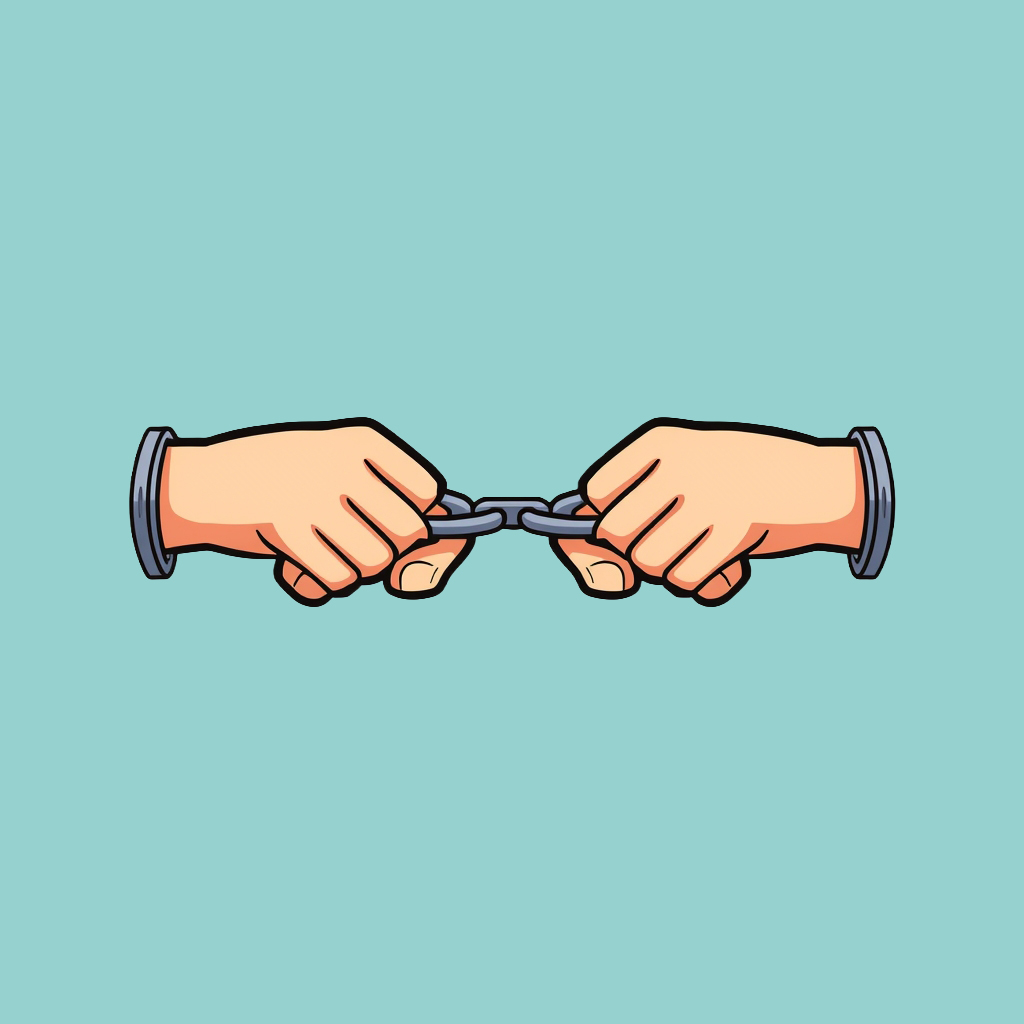 hands linked