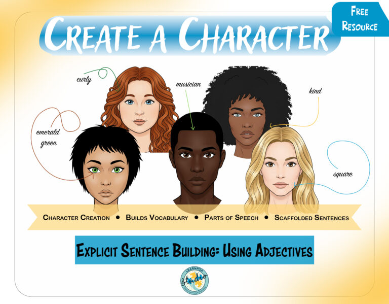 Create a Character: Explicit Sentence Building Using Adjectives